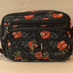 Lug Aloha Navy Convertible Crossbody Belt Bag